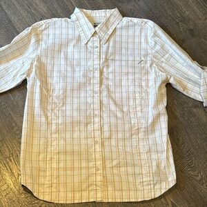 Columbia Titanium 3/4 sleeve Women’s Medium Button Down Shirt